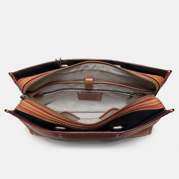 【コーチ】ワークバッグ/オフィス/レザー/A4/2Way/2色